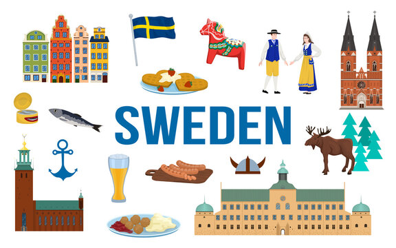 Sweden Touristic Travel Set