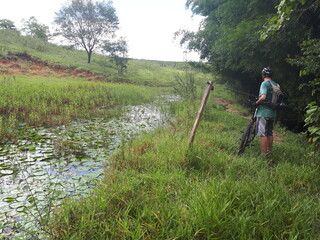 fisherman on the river