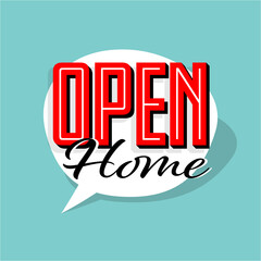 Open home