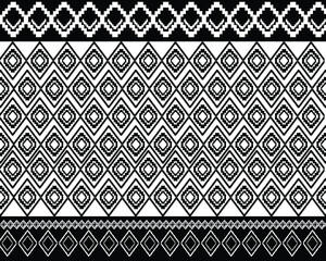 black and white seamless pattern