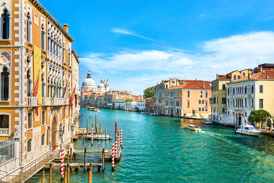 Venice - Grand Canal and Basilica Santa Maria della Salute