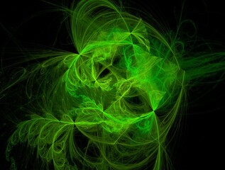 Imaginatory fractal abstract background Image