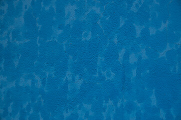 Blue painted spotty texture close