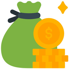 money flat icon