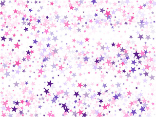 Magic sparkles decorative print.