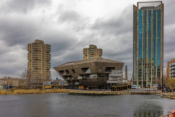 Canada Water in London Borough of Southwark. One of the busiest Library in London, was designed by...