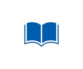 Book vector icon on white background