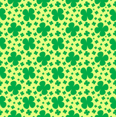 Fototapeta na wymiar pattern with green leaves.