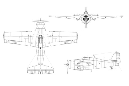 Avión de caza F4F