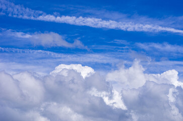 Cloudy Blue Sky