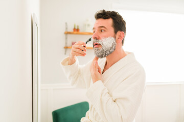 Using the best shaving products