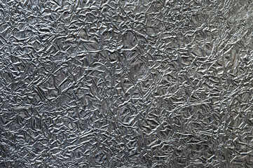 Aluminum foil texture abstract background