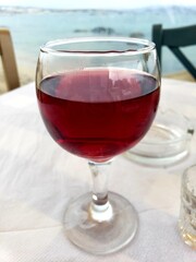 glass of wine