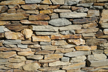 Fototapeta premium close up on stone wall background