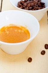 espresso cofee and beans