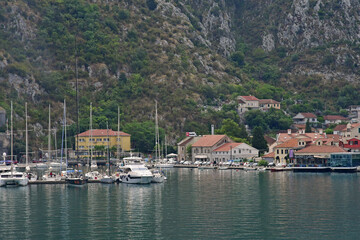 Fototapeta na wymiar Kotor; Montenegro - september 13 2021 : the old city