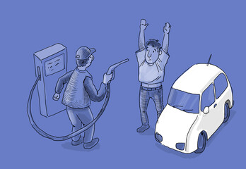 Your Money Now, gas prices goes up