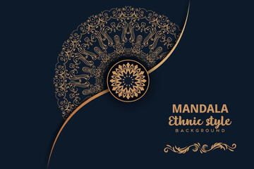 Luxury mandala background with golden decoration Premium Vector | luxury mandala with abstract background. Decorative mandala design for the cover