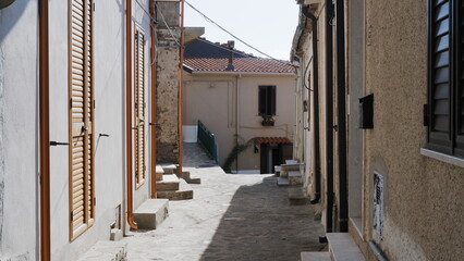 Narrow street in old city