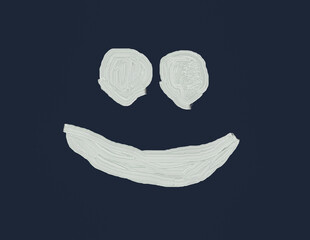 Colorful striped pattern. Wavy stylish abstract background.