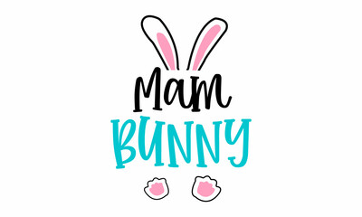 Mam Bunny  SVG cut file