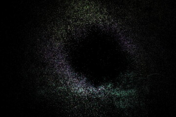 Concept black hole in space texture