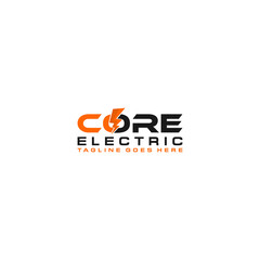 CORE Electric logo sign design