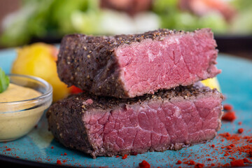 steak slices