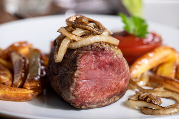 grilled steak
