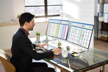 Auditor Employee And Data Analyst