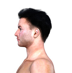 Obraz premium person with pain isolated