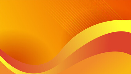 Orange and yellow background color composition in abstract. Abstract backgrounds with a combination of lines and circle dots can be used for your ad banners, sale banner template, presentation