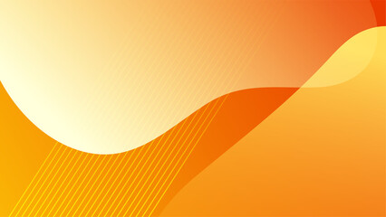 Orange and yellow background color composition in abstract. Abstract backgrounds with a combination of lines and circle dots can be used for your ad banners, sale banner template, presentation