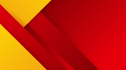 Red background with orange and yellow color composition in abstract. Abstract backgrounds with a combination of lines and circle dots can be used for your ad banners, sale banner template, and more