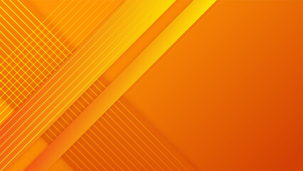 Orange and yellow background color composition in abstract. Abstract backgrounds with a combination of lines and circle dots can be used for your ad banners, sale banner template, presentation