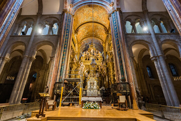 サンティアゴ・デ・コンポステーラ大聖堂　内部