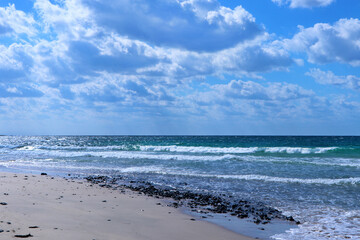 晴天の海士ヶ瀬海岸