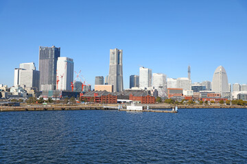 Fototapeta premium 横浜 みなとみらい地区