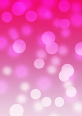 Abstract motion bokeh radial blur pink background.