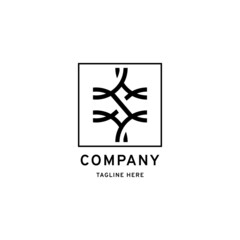 Elegant monogram S logo. Minimalist ornament logotype design for luxury corporate branding. Premium identity vector design.