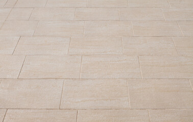 Texture di mattoni chiari - pavimentazione esterna