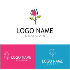 Beauty Florist botanical flower vector design