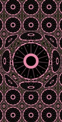 Fractodome Colorful Seamless Fractal Patterns