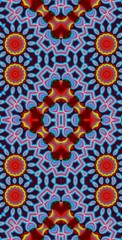 Fractodome Colorful Seamless Fractal Patterns