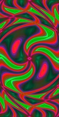 Fractodome Colorful Seamless Fractal Patterns