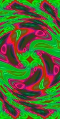 Fractodome Colorful Seamless Fractal Patterns
