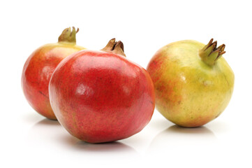 pomegranate isolated on white background