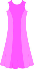  Dress vector illustration. Dress image or clip art. women dress.