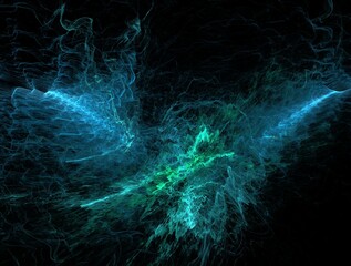 Imaginatory fractal abstract background Image