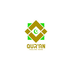 mosque logo vector simple and elegant design